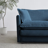 Accent Chair Set of 2, High-end Chenille Upholstered Armchairs