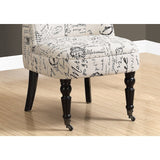 Accent Chair - Traditional Style Vintage French Fabric