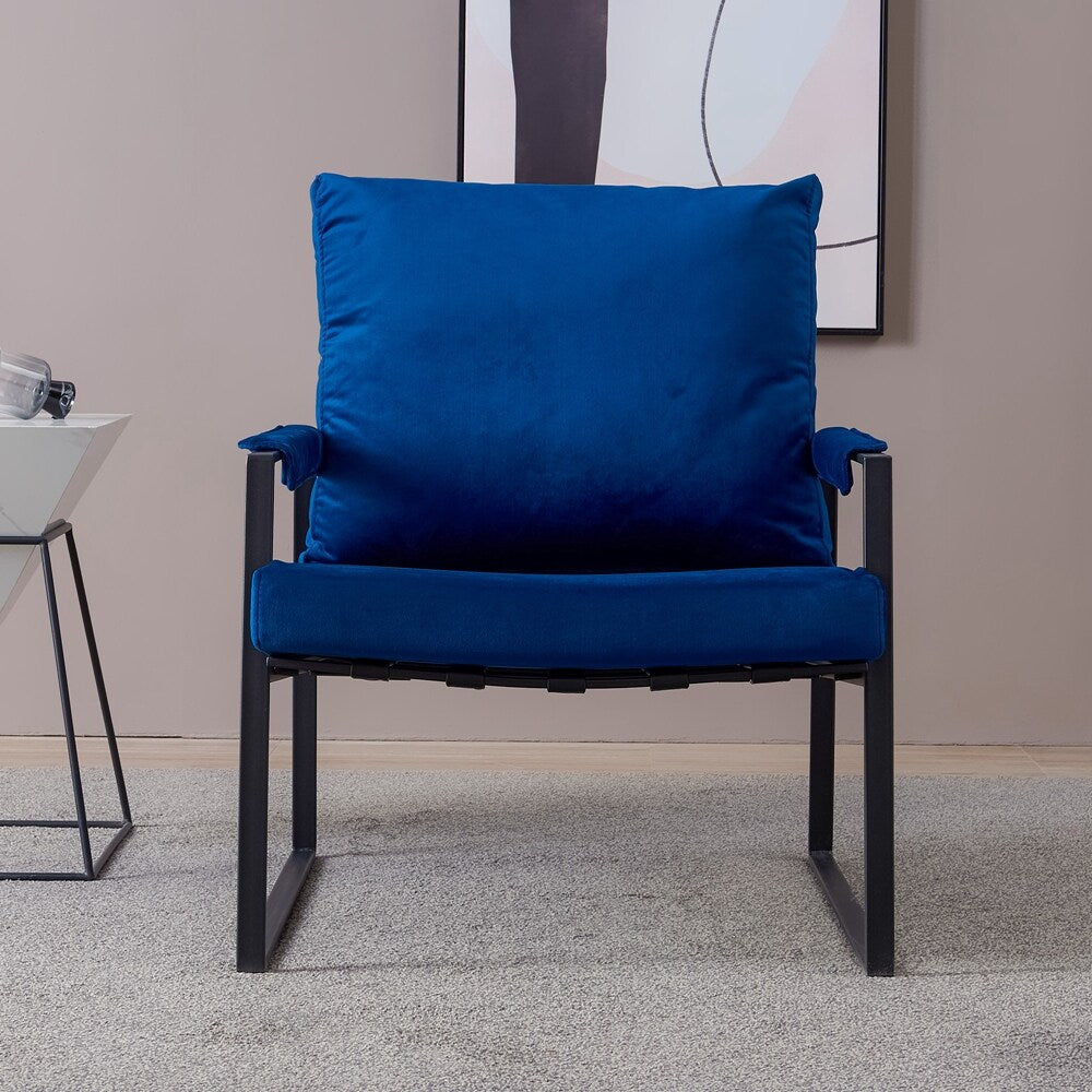 Accent Chair Velvet Armchair Living Room