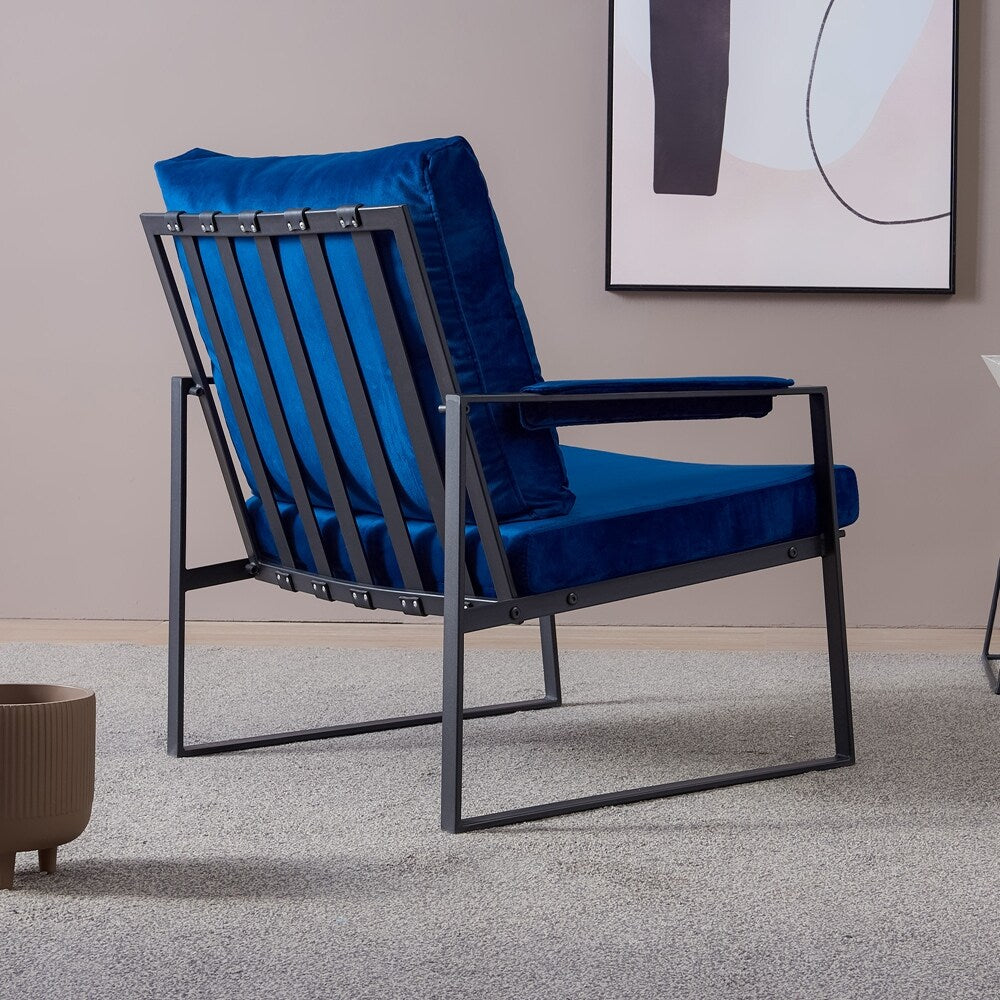 Accent Chair Velvet Armchair Living Room