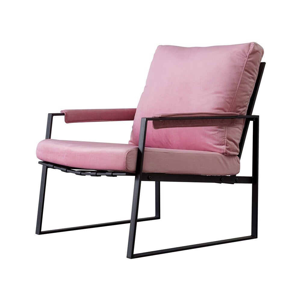 Accent Chair Velvet Armchair Living Room