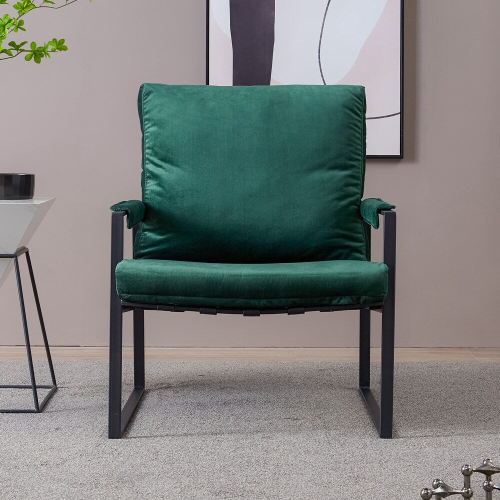Accent Chair Velvet Armchair Living Room
