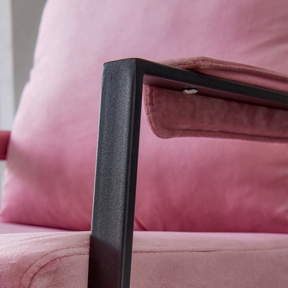 Accent Chair Velvet Armchair Living Room