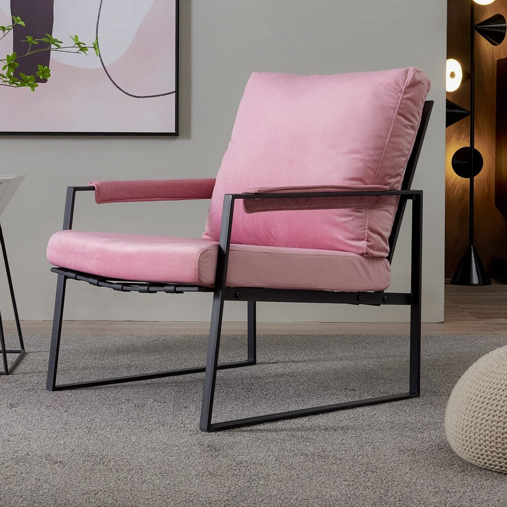 Accent Chair Velvet Armchair Living Room