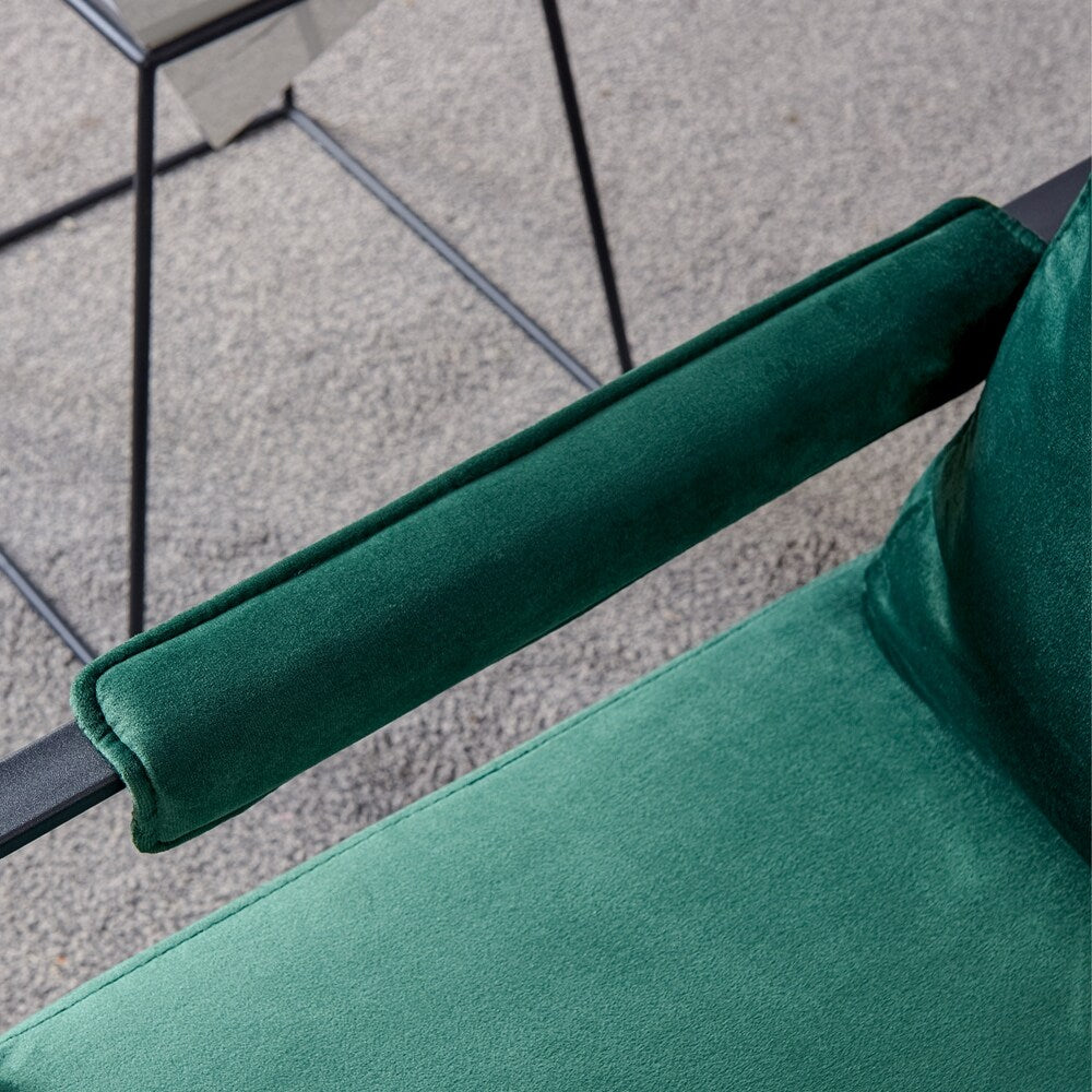 Accent Chair Velvet Armchair Living Room