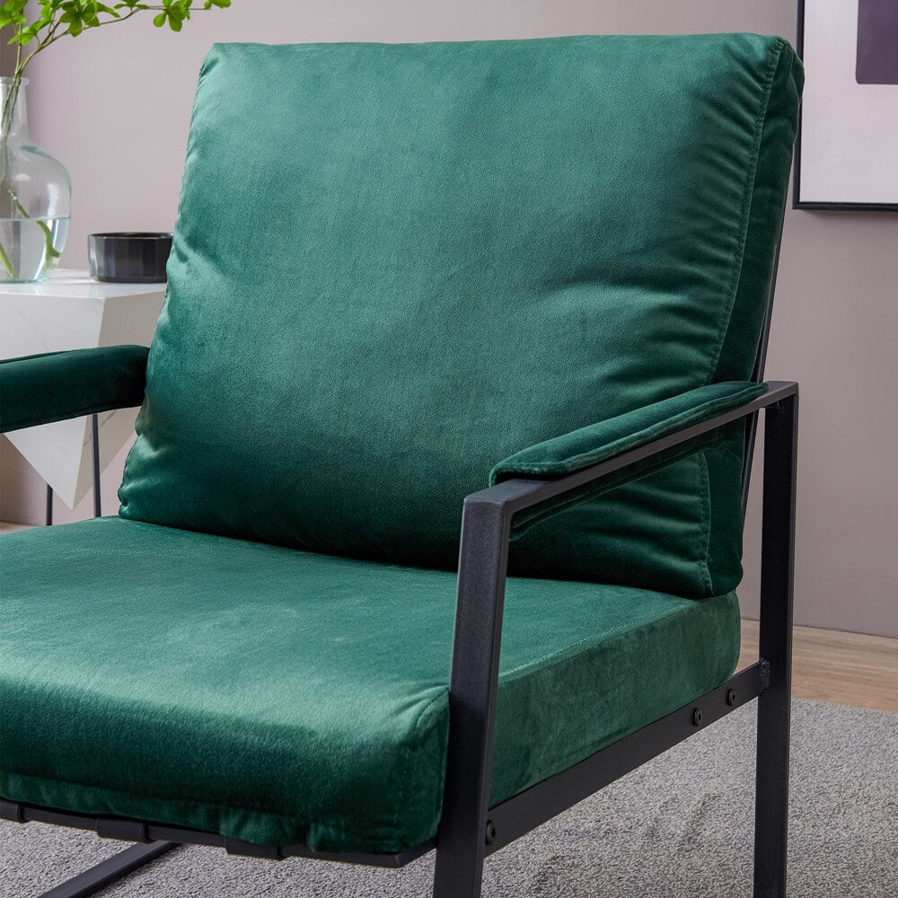 Accent Chair Velvet Armchair Living Room
