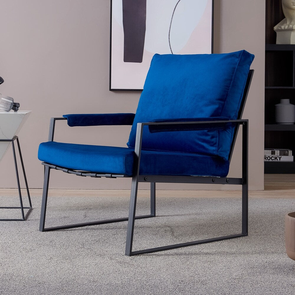 Accent Chair Velvet Armchair Living Room