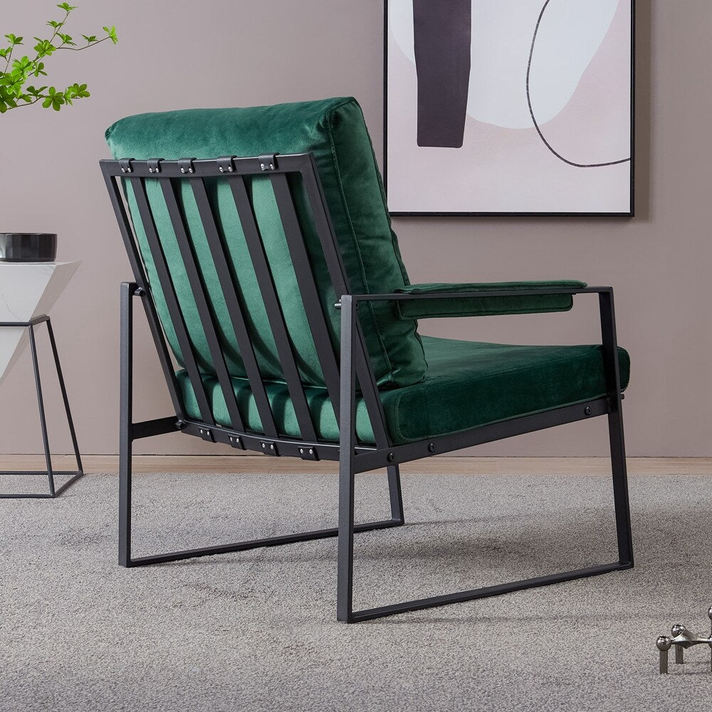 Accent Chair Velvet Armchair Living Room