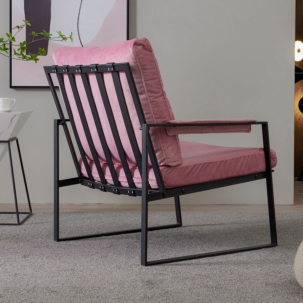 Accent Chair Velvet Armchair Living Room