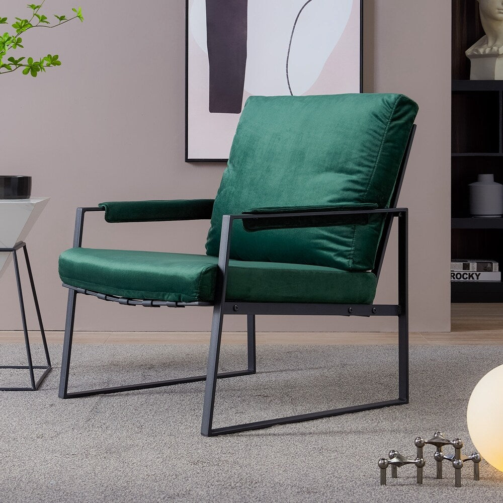 Accent Chair Velvet Armchair Living Room