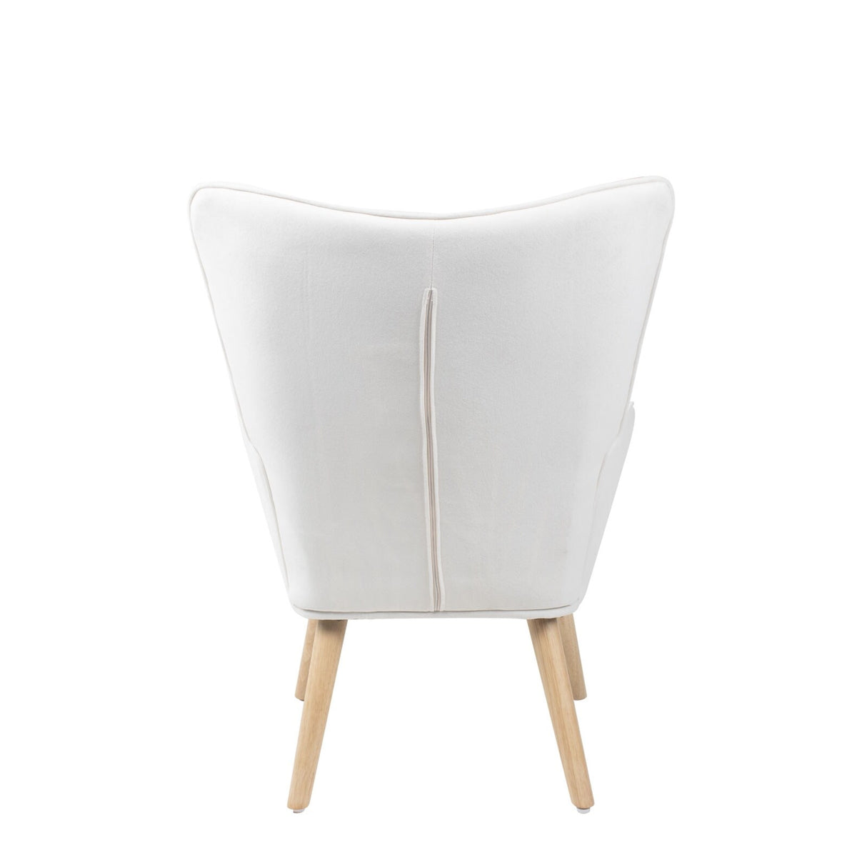 Patchwork Upholstered Accent Chair with Ottoman