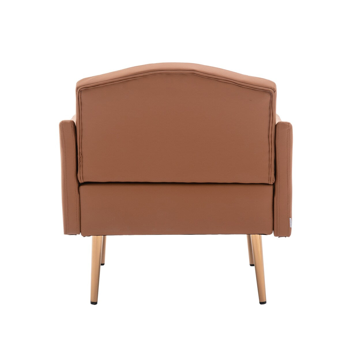 Accent Chair,leisure single sofa with Rose Golden feet