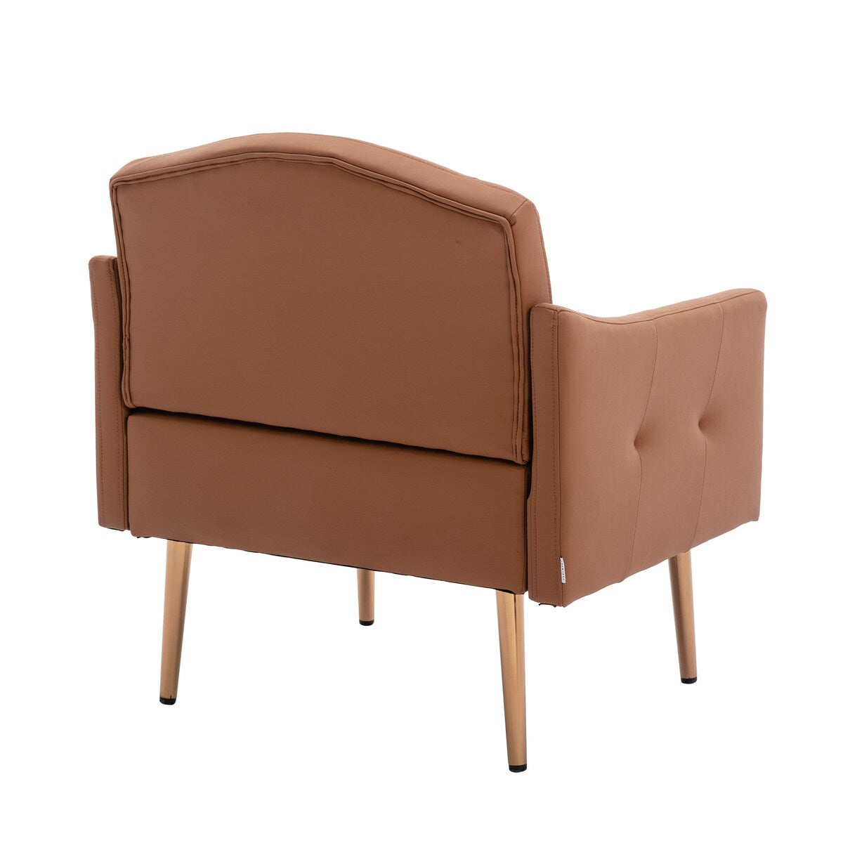 Accent Chair,leisure single sofa with Rose Golden feet