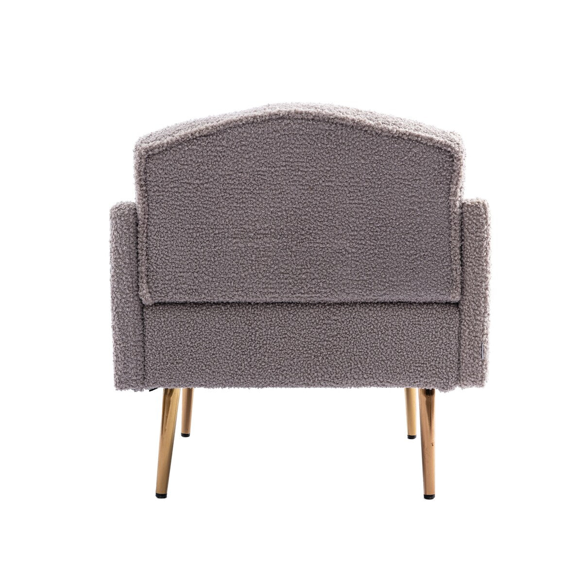 Accent Chair,leisure single sofa with Rose Golden feet