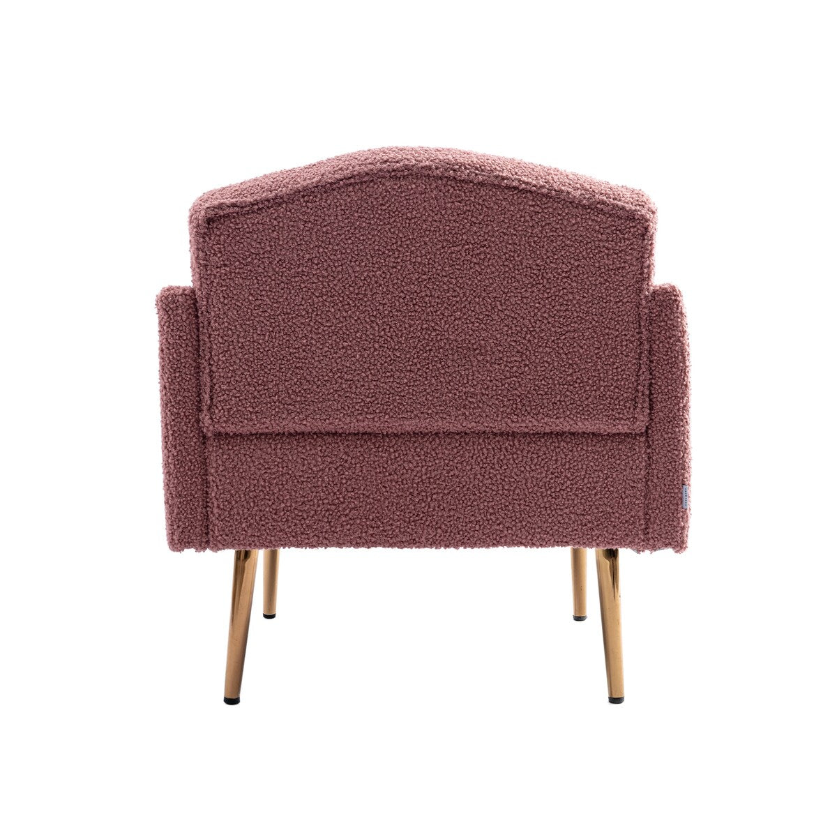 Accent Chair,leisure single sofa with Rose Golden feet