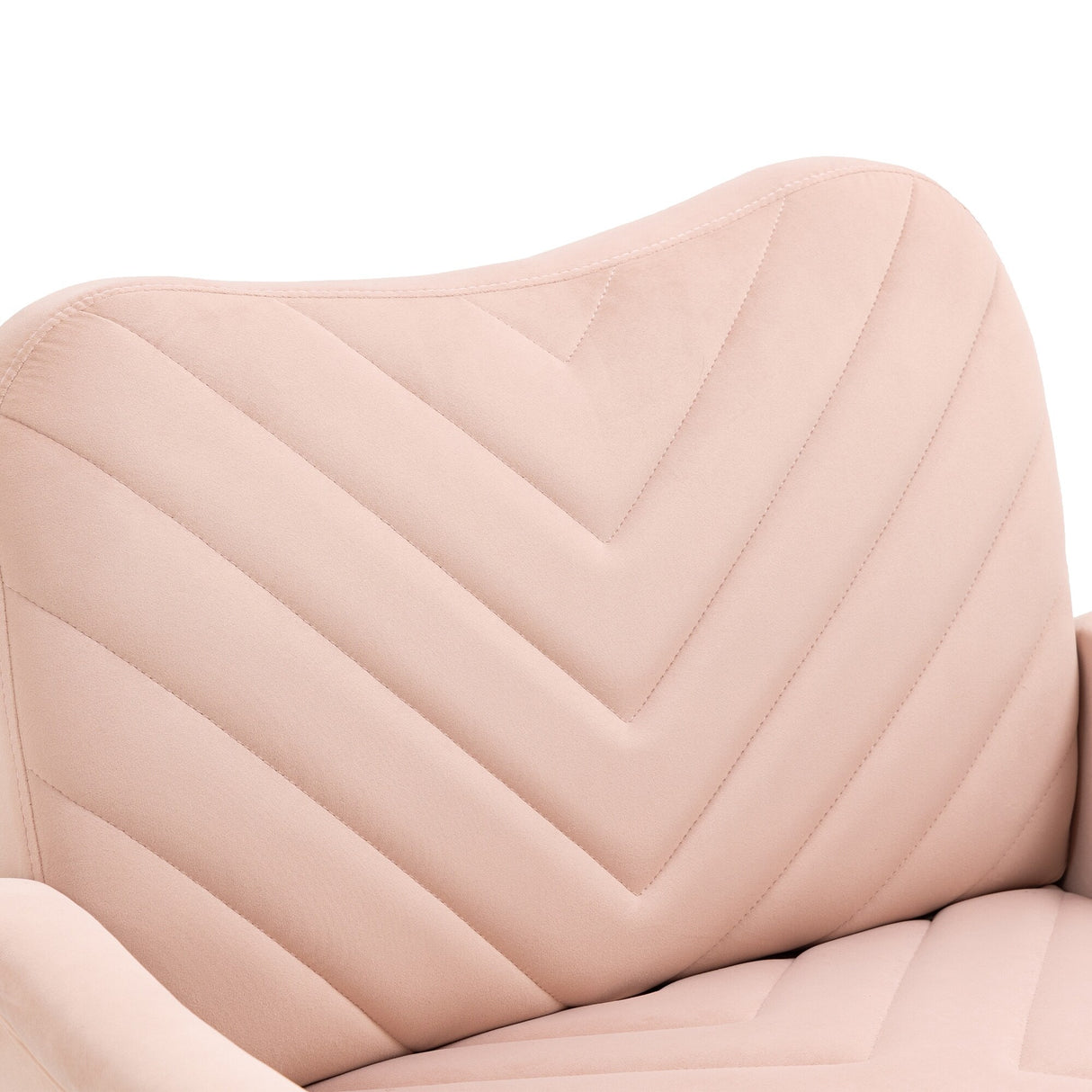 Accent Chairs Upholstered Arm Chairs Modern Leisure Reading Chair with Golden Feet
