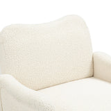 Accent Chairs Upholstered Arm Chairs Modern Leisure Reading Chair with Golden Feet
