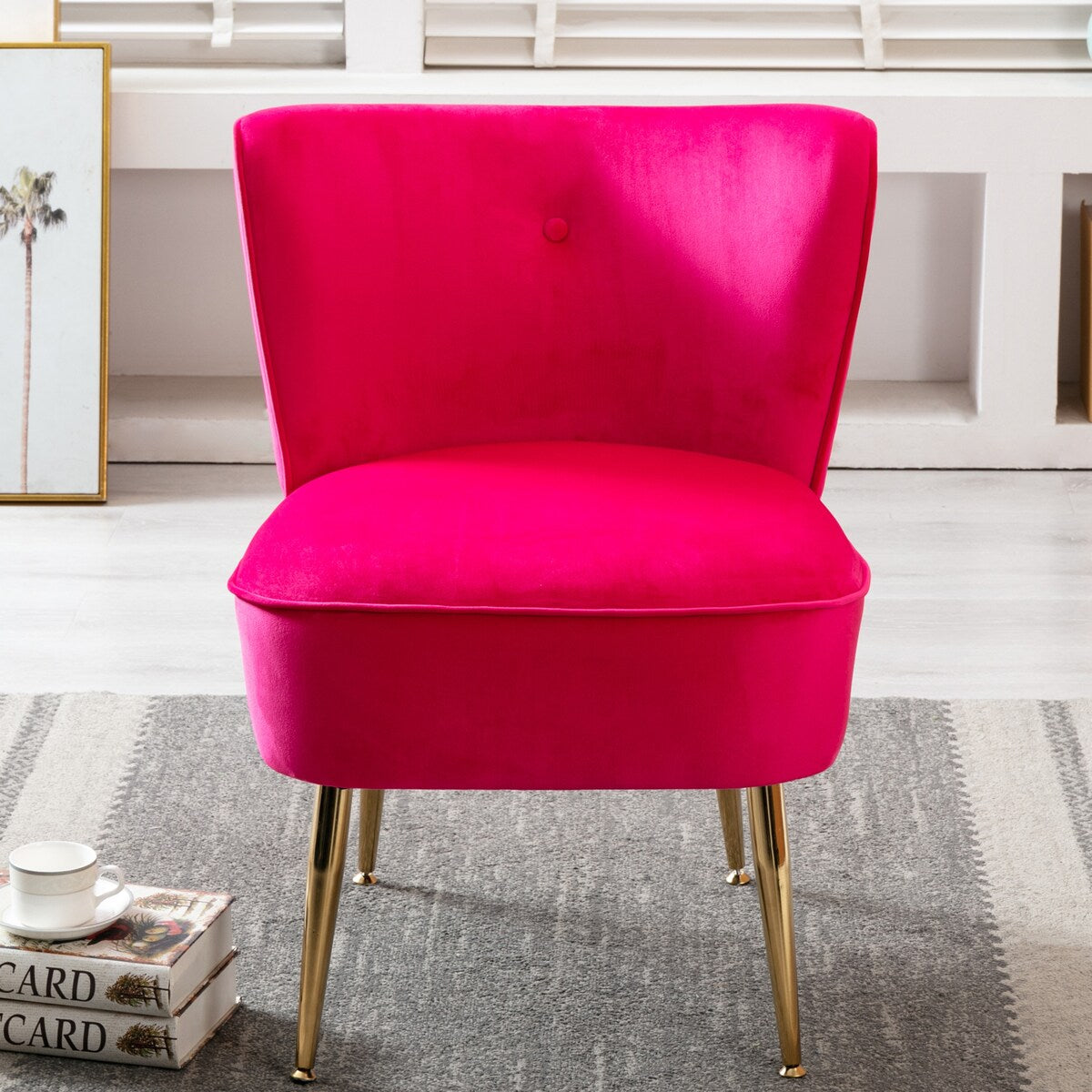 Accent Living Room Side Wingback Chair Leisure Chairs