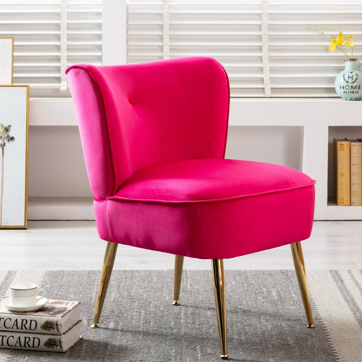 Accent Living Room Side Wingback Chair Leisure Chairs