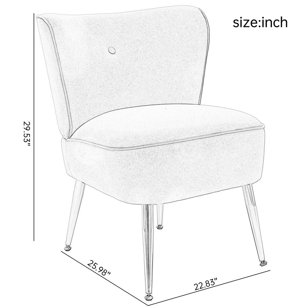 Accent Living Room Side Wingback Chair Leisure Chairs