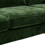 Accent Modular Sofa Living Room Sofa U-Shaped Sectional Sofa, Black