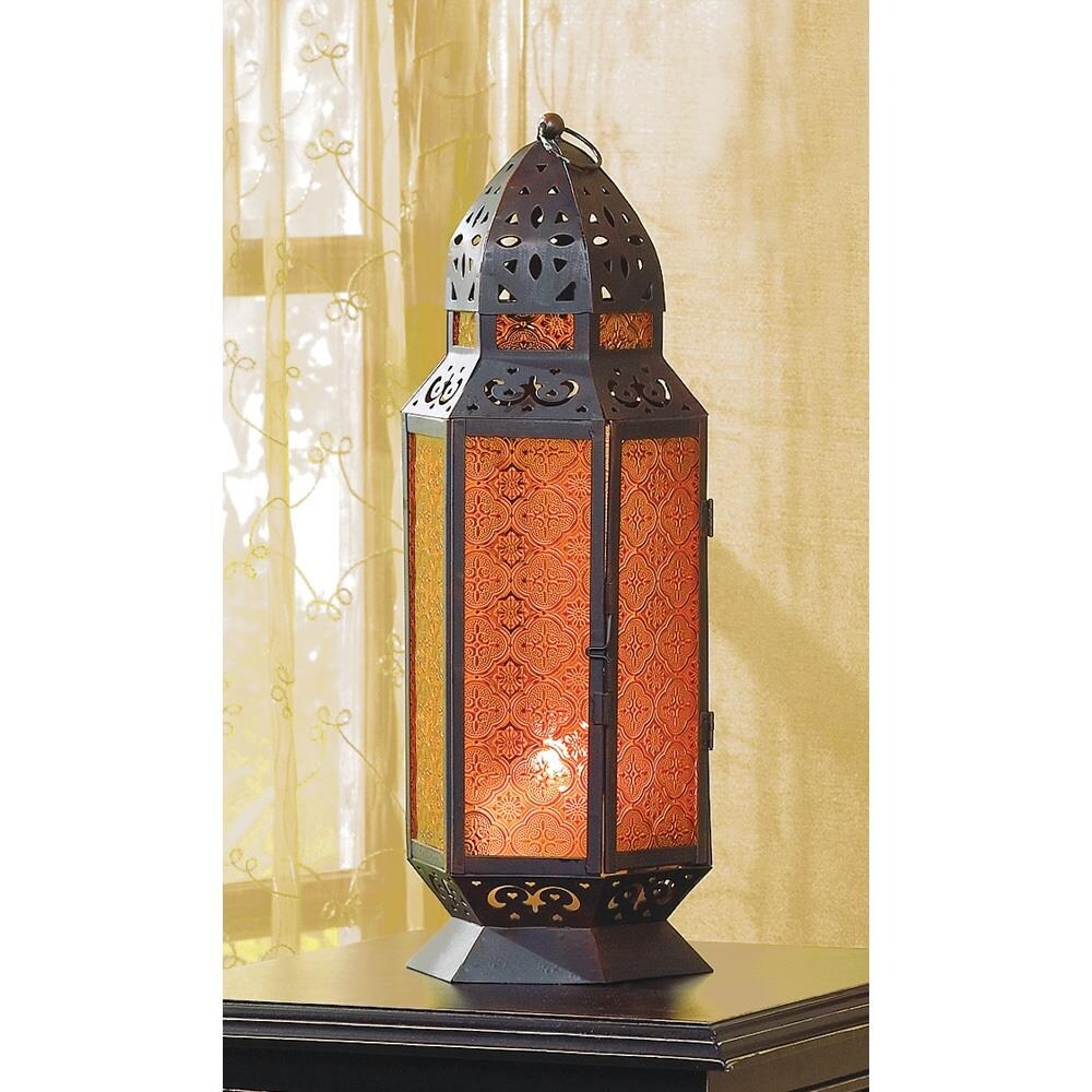 Accent Plus Tall Moroccan-Style Candle Lantern