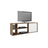 Manhattan Comfort Nacka 4-shelf TV Stand with Sliding Door