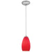 Access Lighting Japanese Lantern 12 inch Steel Fluorescent Rod Pendant with White Lined Shade