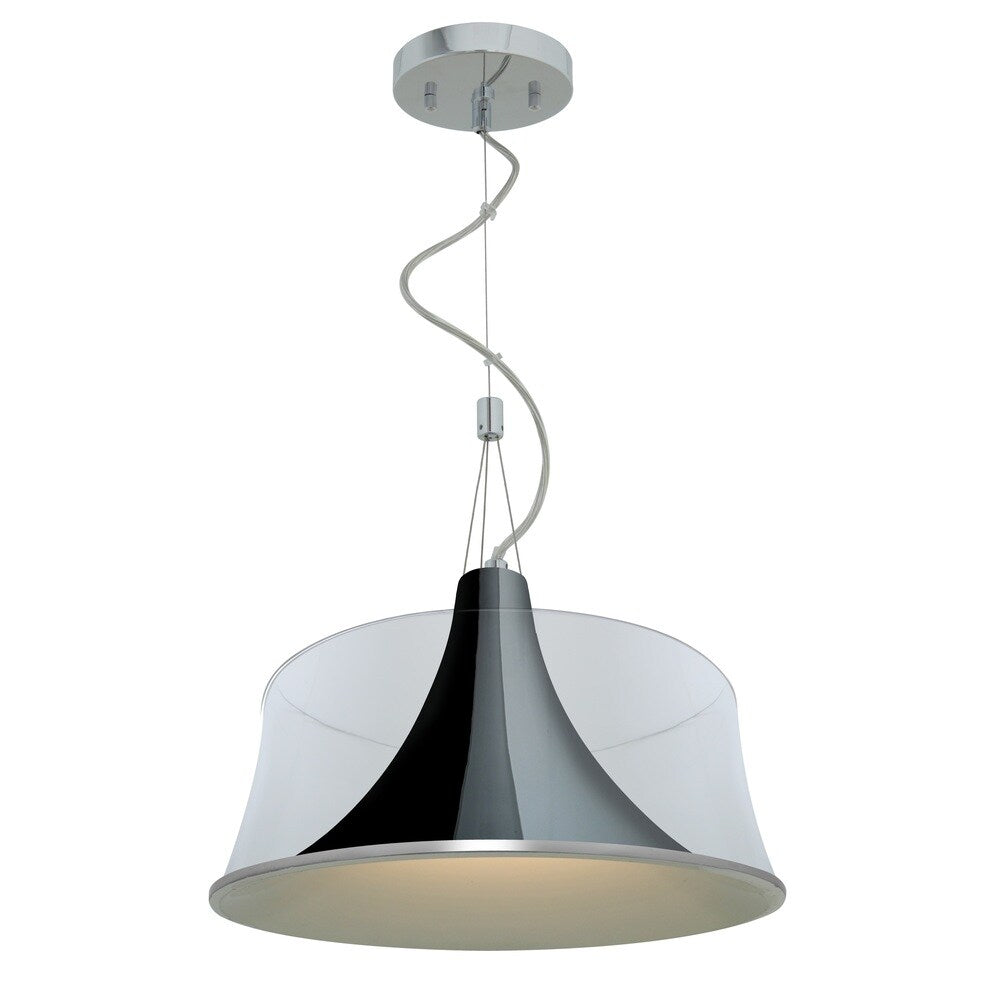 Access Lighting Metalico 1-light Chrome Pendant