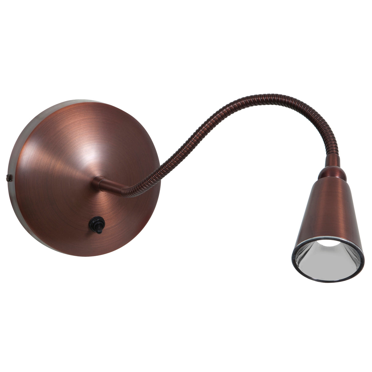Access 'Goosneck' Bronze 1-light LED Wall Lamp
