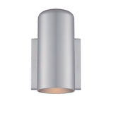 Acclaim Lighting Wall Sconces Collection Wall-Mount 1-Light Outdoor Brushed Silver Light Fixture