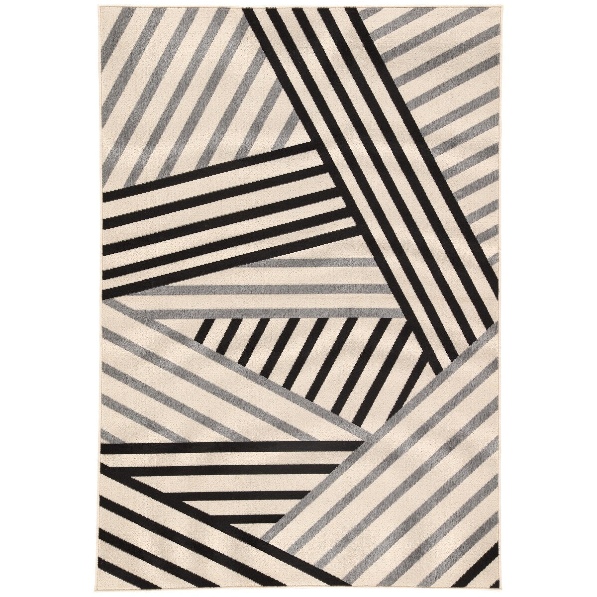 Ace Indoor/ Outdoor Geometric Area Rug