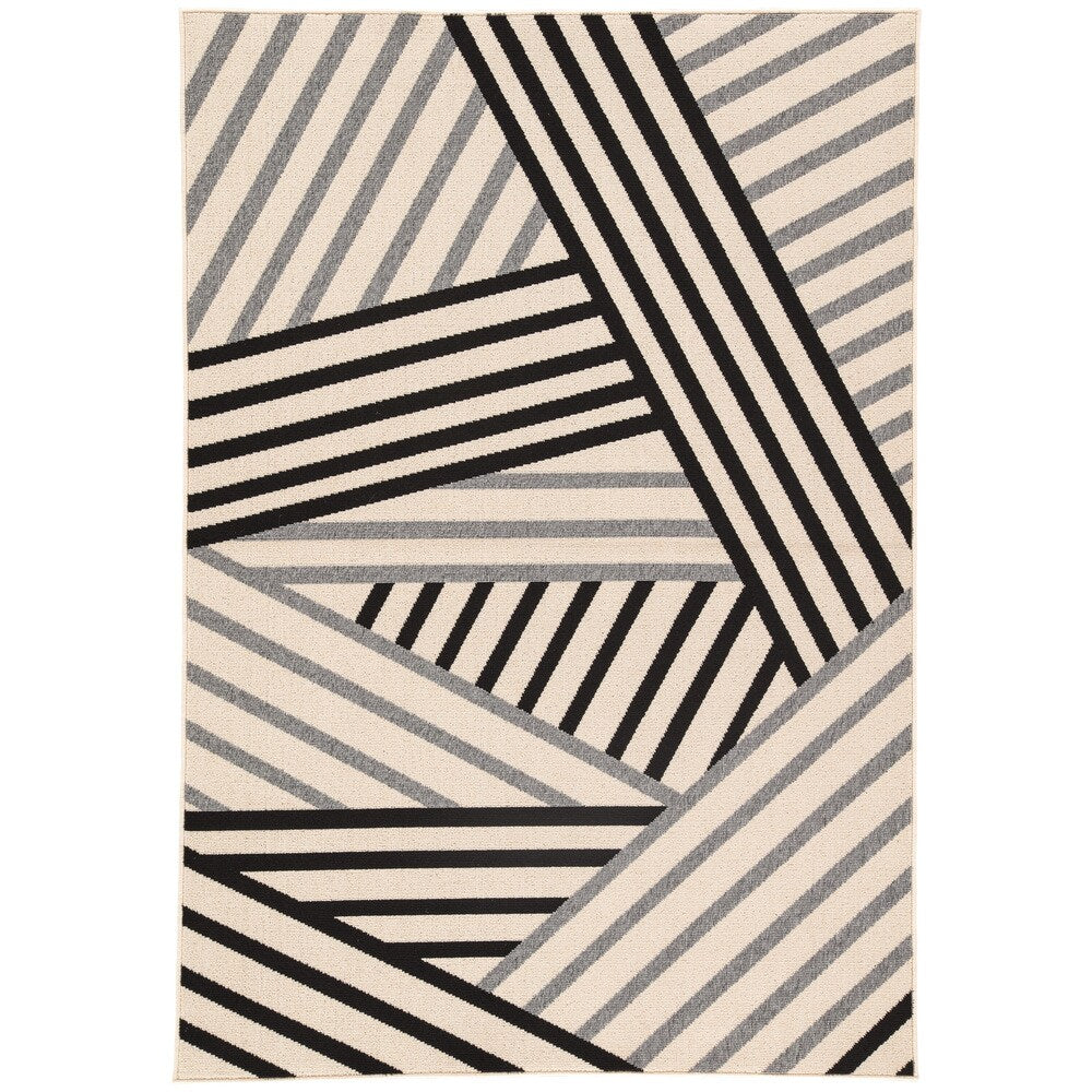 Ace Indoor/ Outdoor Geometric Area Rug