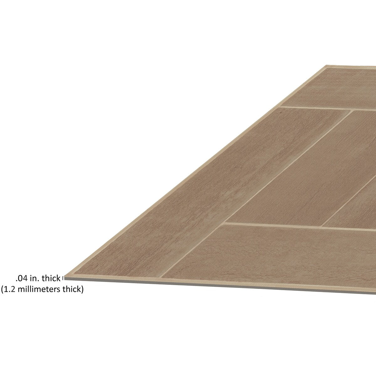 Achim Nexus Saddlewood 12x12 Self Adhesive Vinyl Floor Tile - 20 Tiles/20 sq. ft.