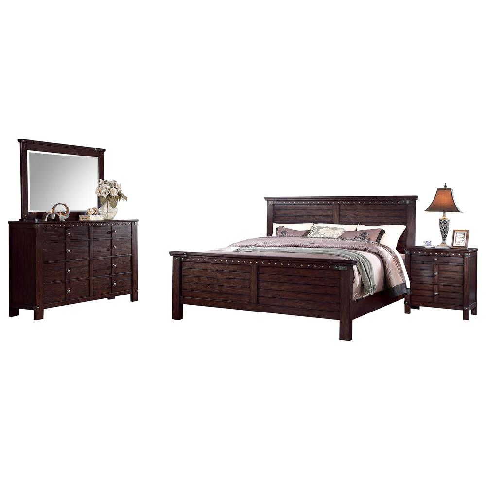 Espresso Acme Furniture Brooklyn 4-Piece Bedroom Set