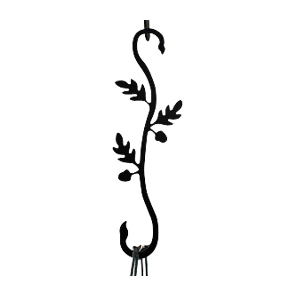Acorn Black Wrought Iron S Hook