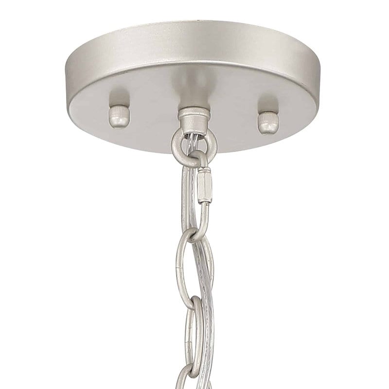 Modern Farmhouse 1-light Geometric Kitchen Island Pendant Lighting - 8 in. D