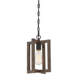 Modern Farmhouse 1-light Geometric Kitchen Island Pendant Lighting - 8 in. D