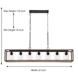 Roundhil 7-light Modern Farmhouse Kitchen Island Pendant Lighting
