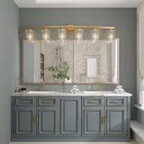 Acroma Modern Bathroom Vanity Light Art Glass Wall Sconce