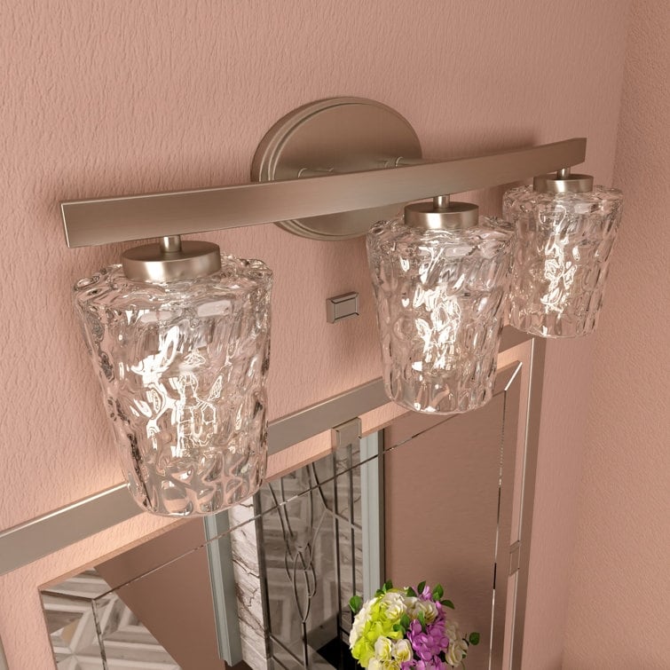Acroma Modern Bathroom Vanity Light Art Glass Wall Sconce