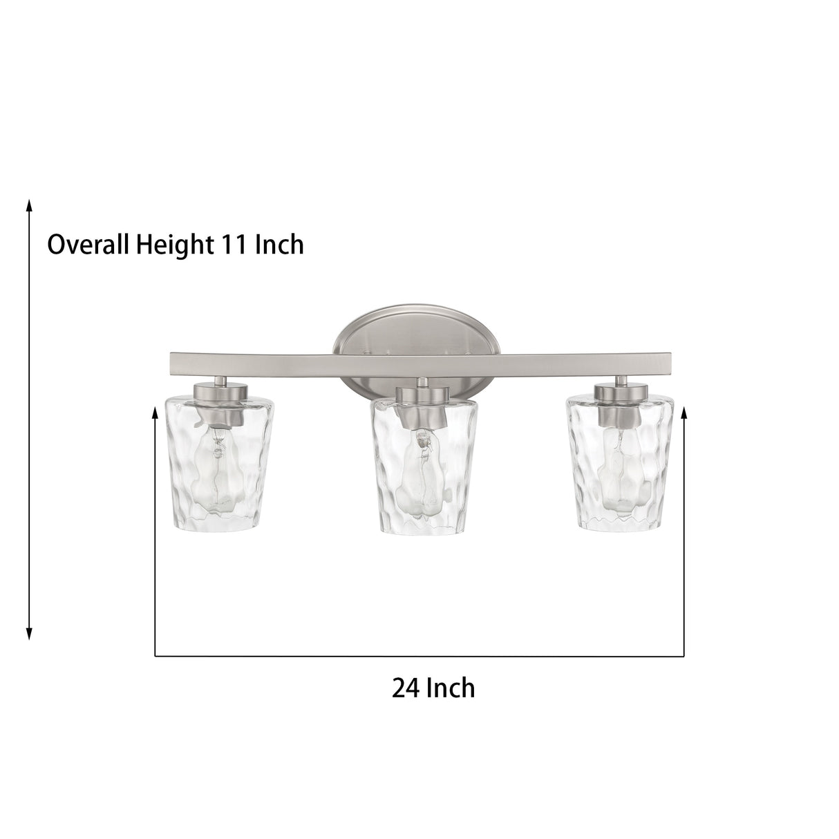Acroma Modern Bathroom Vanity Light Art Glass Wall Sconce