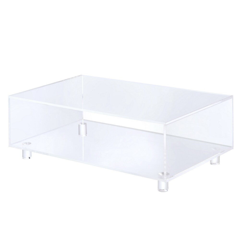 Acrylic 2 Tier Coffee Table