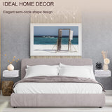Acrylic Floating Nightstand Set of 2, Wall Mounted Bedside 10"D x 10.5"W x 4"H