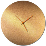 Adam Schwoeppe 'Coppersmith Circle Clock Large' Midcentury Modern Style Wall Clock