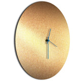 Adam Schwoeppe 'Coppersmith Circle Clock Large' Midcentury Modern Style Wall Clock