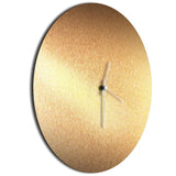Adam Schwoeppe 'Coppersmith Circle Clock Large' Midcentury Modern Style Wall Clock