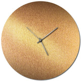 Adam Schwoeppe 'Coppersmith Circle Clock Large' Midcentury Modern Style Wall Clock