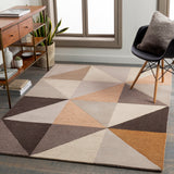 Artistic Weavers Adams Hand Tufted Geometric Wool Rug