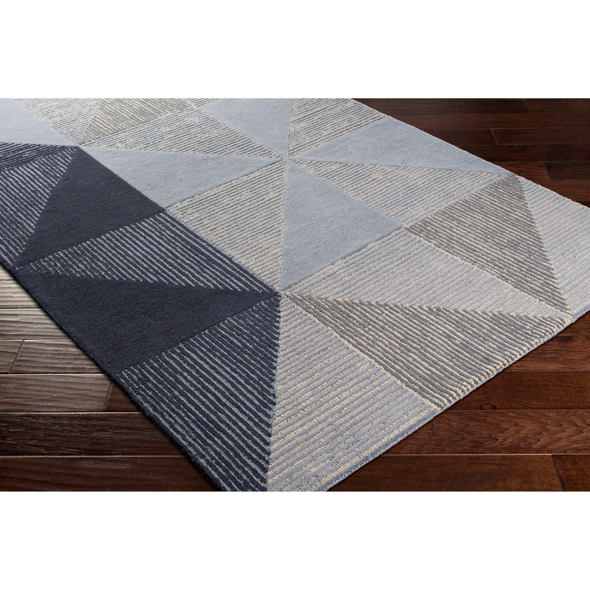 Artistic Weavers Adams Hand Tufted Geometric Wool Rug